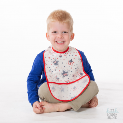 Americana Wipeable Bib